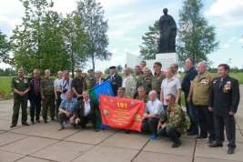 На Северо-Западе 110-километровым маршем прошла колонна ветеранов боевых действий